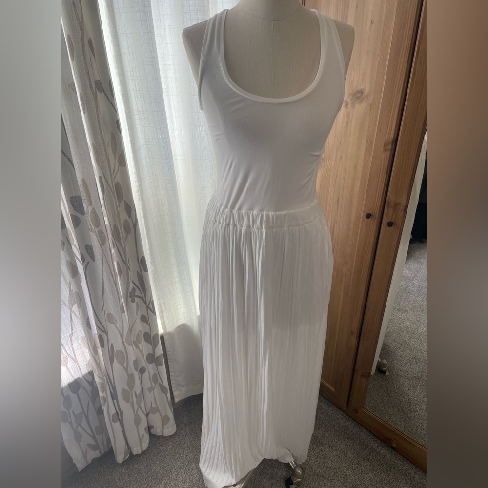 Club Monaco White Maxi Dress